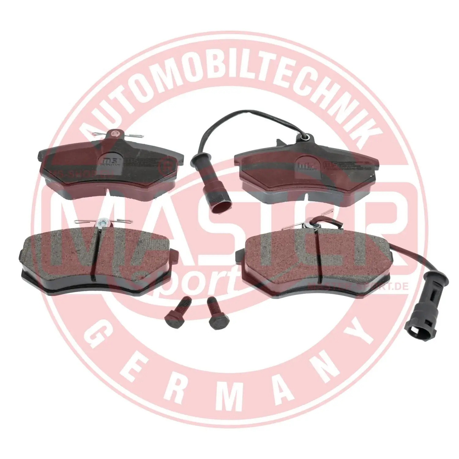 Bremsbelagsatz, Scheibenbremse Vorderachse MASTER-SPORT GERMANY 13046029252N-SET-MS