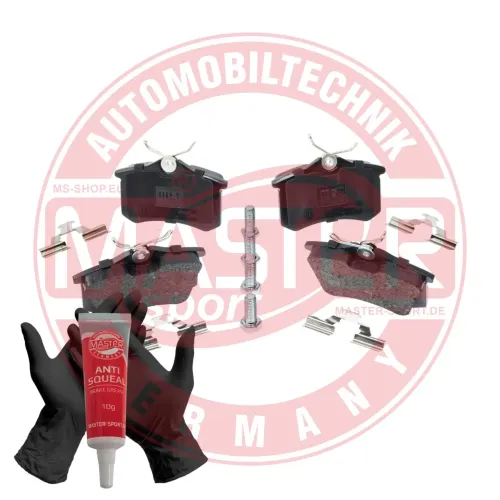 Bremsbelagsatz, Scheibenbremse Hinterachse MASTER-SPORT GERMANY 13046029372N-SET-MS Bild Bremsbelagsatz, Scheibenbremse Hinterachse MASTER-SPORT GERMANY 13046029372N-SET-MS