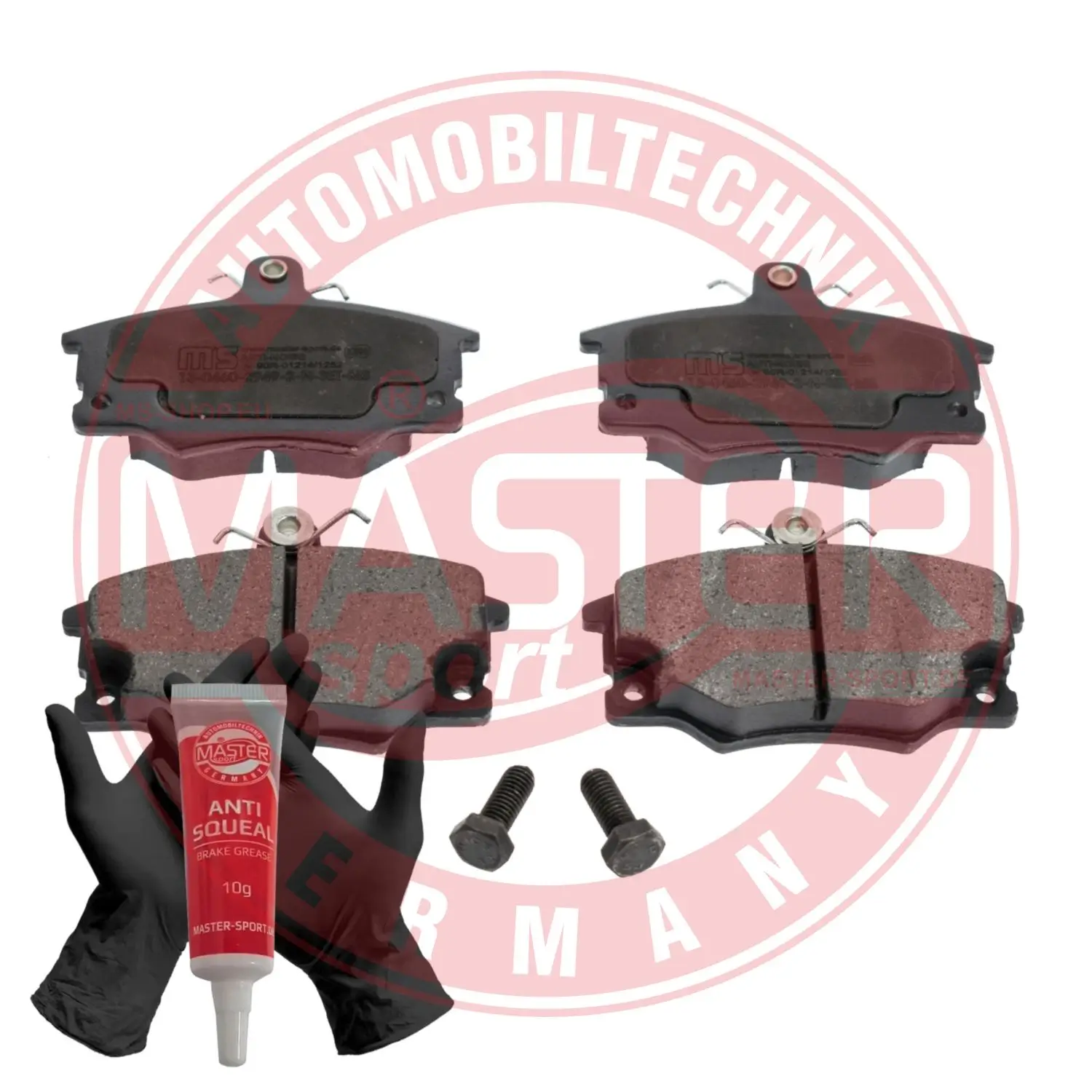 Bremsbelagsatz, Scheibenbremse Vorderachse MASTER-SPORT GERMANY 13046029492N-SET-MS