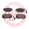 Bremsbelagsatz, Scheibenbremse Vorderachse MASTER-SPORT GERMANY 13046029522N-SET-MS