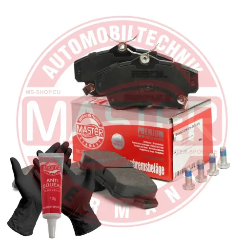 Bremsbelagsatz, Scheibenbremse Vorderachse MASTER-SPORT GERMANY 13046029592N-SET-MS Bild Bremsbelagsatz, Scheibenbremse Vorderachse MASTER-SPORT GERMANY 13046029592N-SET-MS
