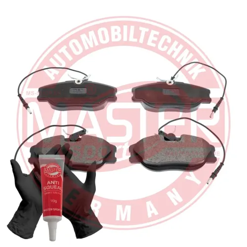 Bremsbelagsatz, Scheibenbremse Vorderachse MASTER-SPORT GERMANY 13046029782N-SET-MS Bild Bremsbelagsatz, Scheibenbremse Vorderachse MASTER-SPORT GERMANY 13046029782N-SET-MS
