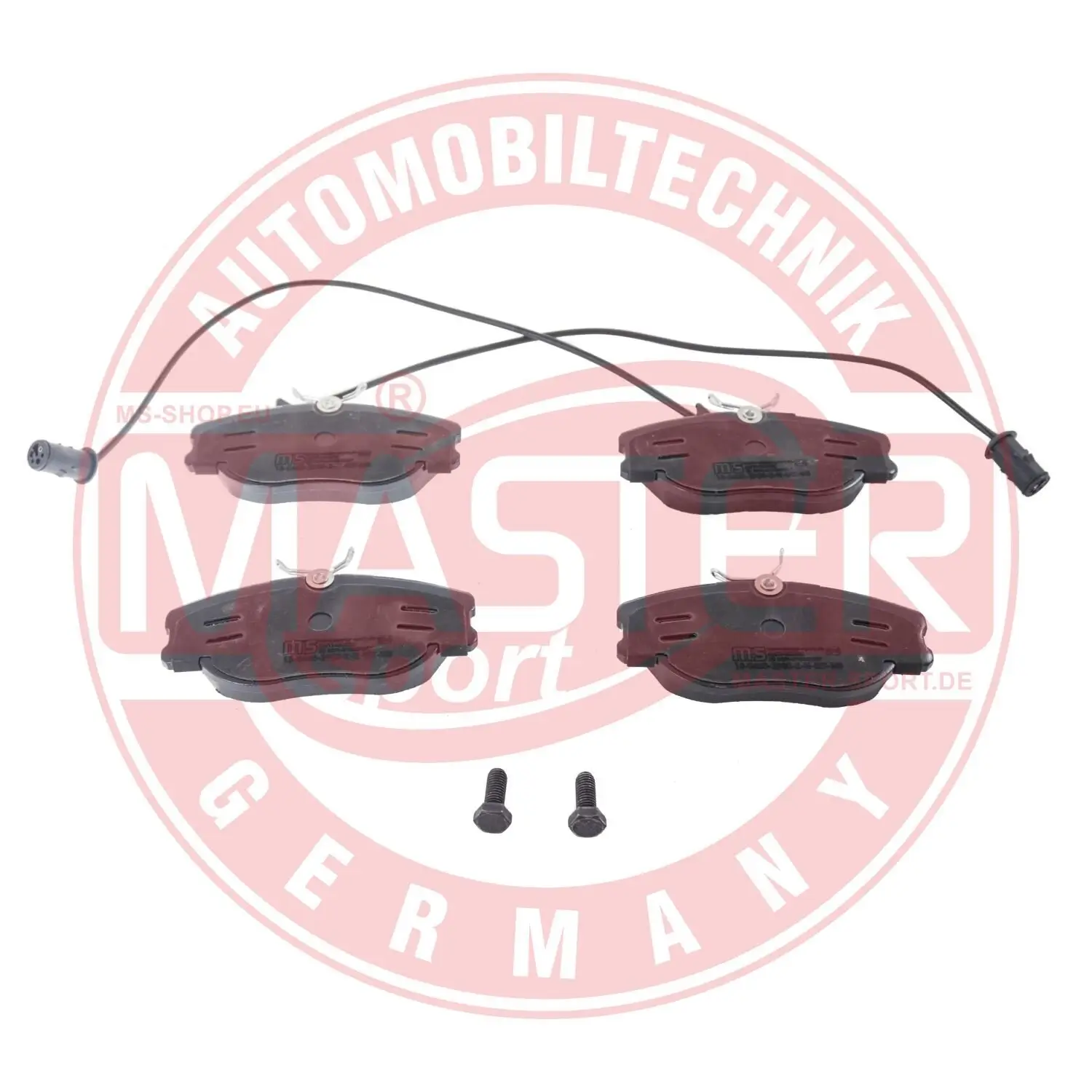 Bremsbelagsatz, Scheibenbremse Vorderachse MASTER-SPORT GERMANY 13046029802N-SET-MS