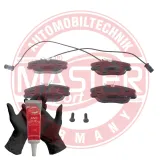 Bremsbelagsatz, Scheibenbremse Vorderachse MASTER-SPORT GERMANY 13046029802N-SET-MS