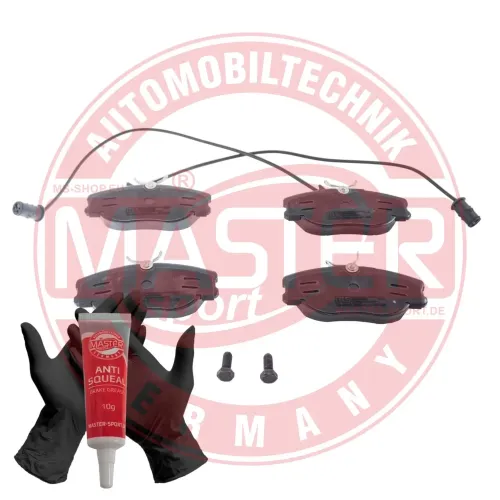 Bremsbelagsatz, Scheibenbremse Vorderachse MASTER-SPORT GERMANY 13046029802N-SET-MS Bild Bremsbelagsatz, Scheibenbremse Vorderachse MASTER-SPORT GERMANY 13046029802N-SET-MS
