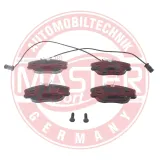 Bremsbelagsatz, Scheibenbremse Vorderachse MASTER-SPORT GERMANY 13046029802N-SET-MS