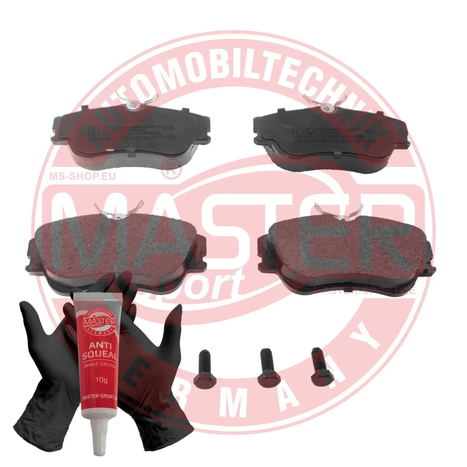 Bremsbelagsatz, Scheibenbremse Vorderachse MASTER-SPORT GERMANY 13046029822N-SET-MS