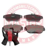 Bremsbelagsatz, Scheibenbremse Vorderachse MASTER-SPORT GERMANY 13046029852N-SET-MS