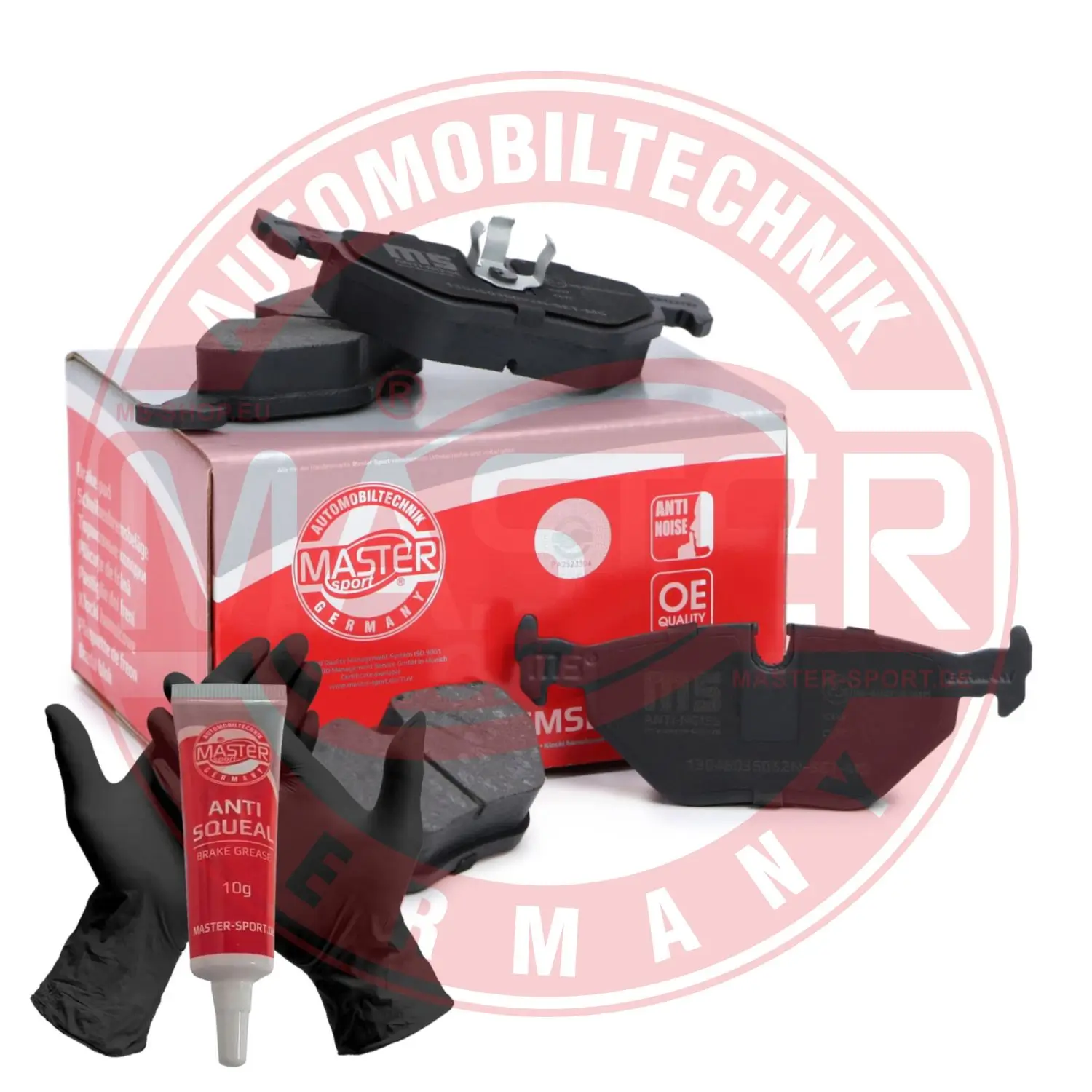Bremsbelagsatz, Scheibenbremse Hinterachse MASTER-SPORT GERMANY 13046036052N-SET-MS