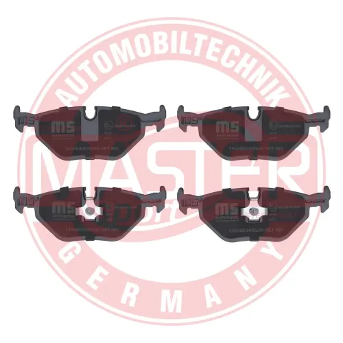 Bremsbelagsatz, Scheibenbremse Hinterachse MASTER-SPORT GERMANY 13046036052N-SET-MS Bild Bremsbelagsatz, Scheibenbremse Hinterachse MASTER-SPORT GERMANY 13046036052N-SET-MS