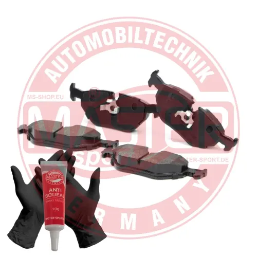 Bremsbelagsatz, Scheibenbremse Hinterachse MASTER-SPORT GERMANY 13046038032N-SET-MS Bild Bremsbelagsatz, Scheibenbremse Hinterachse MASTER-SPORT GERMANY 13046038032N-SET-MS