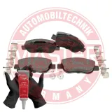 Bremsbelagsatz, Scheibenbremse Vorderachse MASTER-SPORT GERMANY 13046038092N-SET-MS