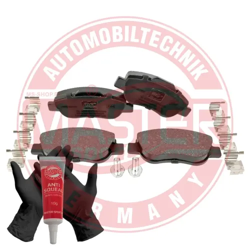Bremsbelagsatz, Scheibenbremse Vorderachse MASTER-SPORT GERMANY 13046038092N-SET-MS Bild Bremsbelagsatz, Scheibenbremse Vorderachse MASTER-SPORT GERMANY 13046038092N-SET-MS