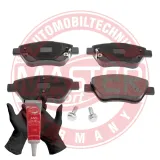Bremsbelagsatz, Scheibenbremse Vorderachse MASTER-SPORT GERMANY 13046038102N-SET-MS