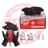 Bremsbelagsatz, Scheibenbremse Hinterachse MASTER-SPORT GERMANY 13046038132N-SET-MS