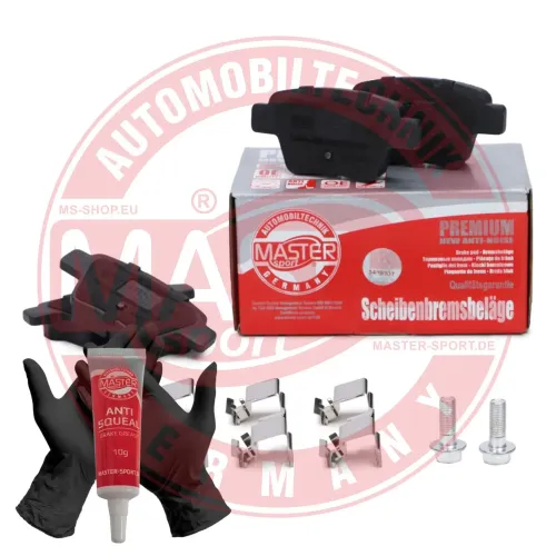 Bremsbelagsatz, Scheibenbremse Hinterachse MASTER-SPORT GERMANY 13046038132N-SET-MS Bild Bremsbelagsatz, Scheibenbremse Hinterachse MASTER-SPORT GERMANY 13046038132N-SET-MS