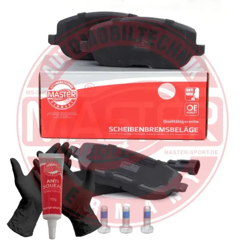 Bremsbelagsatz, Scheibenbremse Vorderachse MASTER-SPORT GERMANY 13046038242N-SET-MS Bild Bremsbelagsatz, Scheibenbremse Vorderachse MASTER-SPORT GERMANY 13046038242N-SET-MS