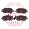 Bremsbelagsatz, Scheibenbremse Vorderachse MASTER-SPORT GERMANY 13046038242N-SET-MS Bild Bremsbelagsatz, Scheibenbremse Vorderachse MASTER-SPORT GERMANY 13046038242N-SET-MS