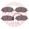 Bremsbelagsatz, Scheibenbremse Vorderachse MASTER-SPORT GERMANY 13046038242N-SET-MS Bild Bremsbelagsatz, Scheibenbremse Vorderachse MASTER-SPORT GERMANY 13046038242N-SET-MS