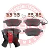 Bremsbelagsatz, Scheibenbremse Vorderachse MASTER-SPORT GERMANY 13046038272N-SET-MS