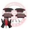 Bremsbelagsatz, Scheibenbremse Hinterachse MASTER-SPORT GERMANY 13046038282N-SET-MS