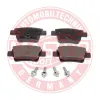 Bremsbelagsatz, Scheibenbremse Hinterachse MASTER-SPORT GERMANY 13046038282N-SET-MS Bild Bremsbelagsatz, Scheibenbremse Hinterachse MASTER-SPORT GERMANY 13046038282N-SET-MS