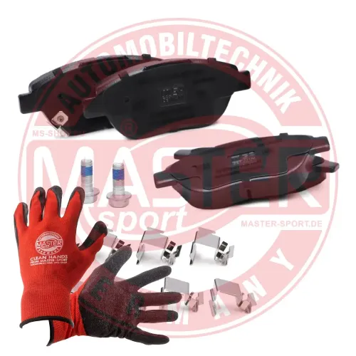 Bremsbelagsatz, Scheibenbremse Vorderachse MASTER-SPORT GERMANY 13046038402N-SET-MSP Bild Bremsbelagsatz, Scheibenbremse Vorderachse MASTER-SPORT GERMANY 13046038402N-SET-MSP