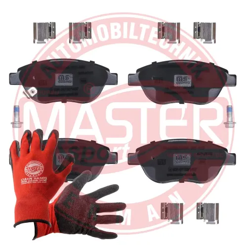 Bremsbelagsatz, Scheibenbremse Vorderachse MASTER-SPORT GERMANY 13046038402N-SET-MSP Bild Bremsbelagsatz, Scheibenbremse Vorderachse MASTER-SPORT GERMANY 13046038402N-SET-MSP