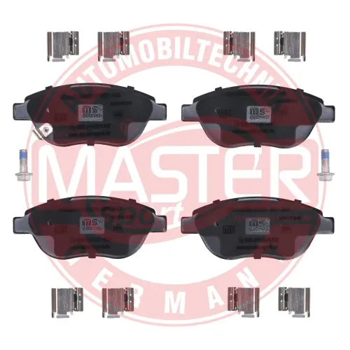Bremsbelagsatz, Scheibenbremse Vorderachse MASTER-SPORT GERMANY 13046038402N-SET-MS Bild Bremsbelagsatz, Scheibenbremse Vorderachse MASTER-SPORT GERMANY 13046038402N-SET-MS