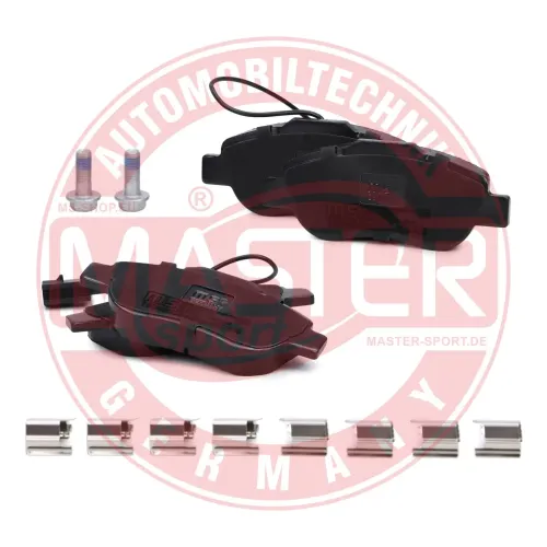 Bremsbelagsatz, Scheibenbremse Vorderachse MASTER-SPORT GERMANY 13046038462N-SET-MS Bild Bremsbelagsatz, Scheibenbremse Vorderachse MASTER-SPORT GERMANY 13046038462N-SET-MS