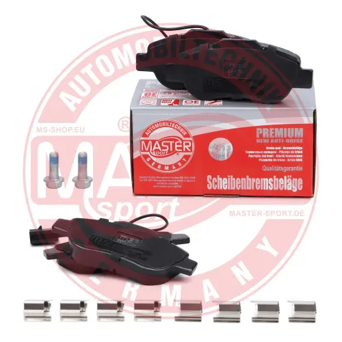 Bremsbelagsatz, Scheibenbremse Vorderachse MASTER-SPORT GERMANY 13046038462N-SET-MS Bild Bremsbelagsatz, Scheibenbremse Vorderachse MASTER-SPORT GERMANY 13046038462N-SET-MS
