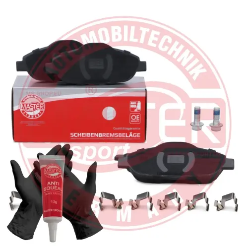Bremsbelagsatz, Scheibenbremse Vorderachse MASTER-SPORT GERMANY 13046038472N-SET-MS Bild Bremsbelagsatz, Scheibenbremse Vorderachse MASTER-SPORT GERMANY 13046038472N-SET-MS