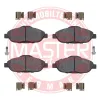 Bremsbelagsatz, Scheibenbremse Vorderachse MASTER-SPORT GERMANY 13046038472N-SET-MS Bild Bremsbelagsatz, Scheibenbremse Vorderachse MASTER-SPORT GERMANY 13046038472N-SET-MS