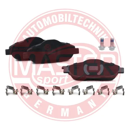Bremsbelagsatz, Scheibenbremse Vorderachse MASTER-SPORT GERMANY 13046038472N-SET-MS Bild Bremsbelagsatz, Scheibenbremse Vorderachse MASTER-SPORT GERMANY 13046038472N-SET-MS