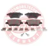 Bremsbelagsatz, Scheibenbremse Vorderachse MASTER-SPORT GERMANY 13046038502N-SET-MS