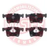 Bremsbelagsatz, Scheibenbremse Vorderachse MASTER-SPORT GERMANY 13046038572N-SET-MS
