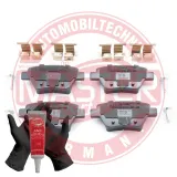 Bremsbelagsatz, Scheibenbremse Hinterachse MASTER-SPORT GERMANY 13046038582N-SET-MS