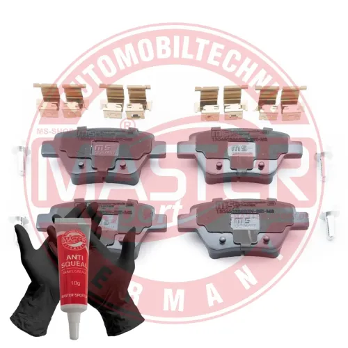 Bremsbelagsatz, Scheibenbremse Hinterachse MASTER-SPORT GERMANY 13046038582N-SET-MS Bild Bremsbelagsatz, Scheibenbremse Hinterachse MASTER-SPORT GERMANY 13046038582N-SET-MS