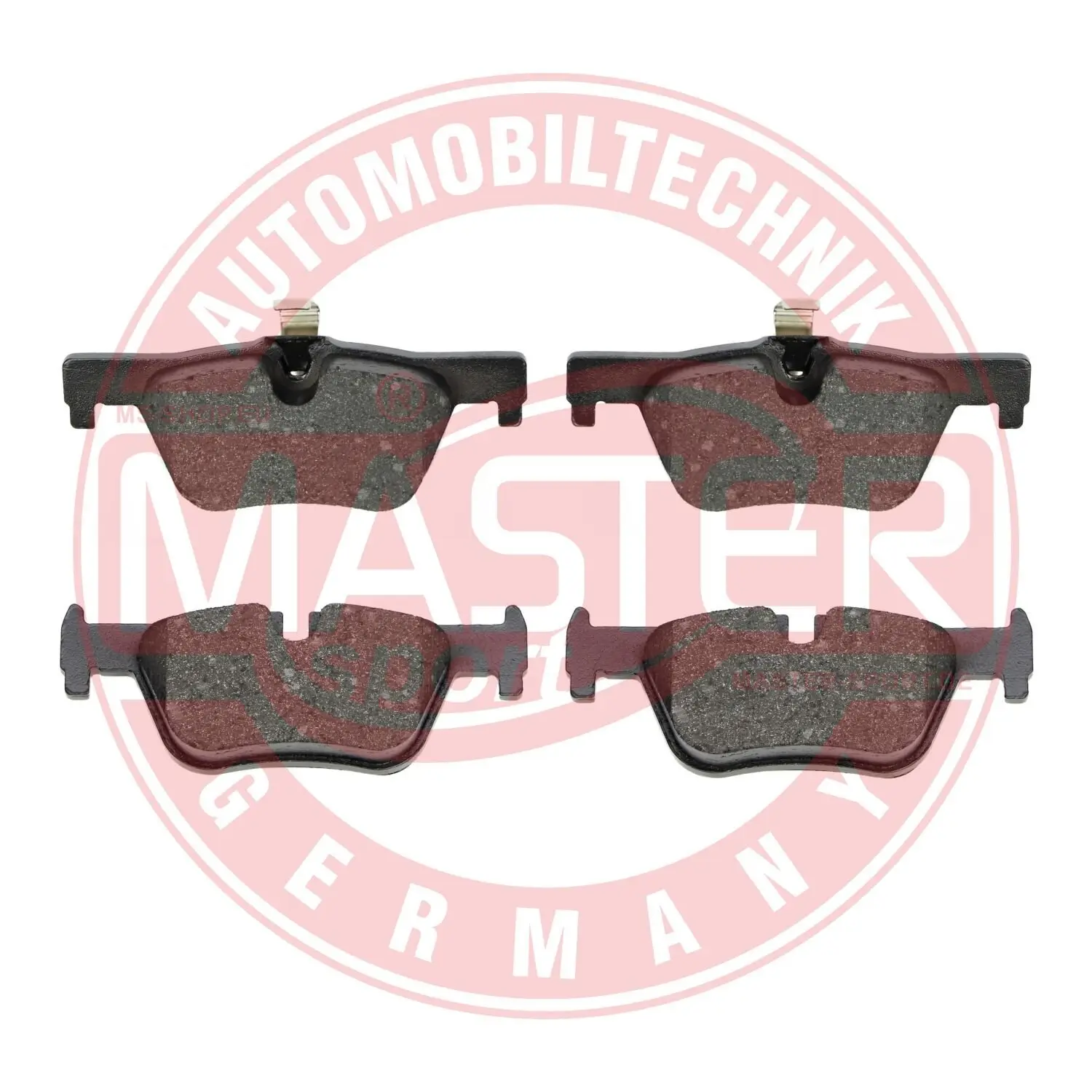 Bremsbelagsatz, Scheibenbremse Hinterachse MASTER-SPORT GERMANY 13046038592N-SET-MS