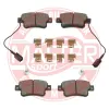 Bremsbelagsatz, Scheibenbremse Hinterachse MASTER-SPORT GERMANY 13046038622N-SET-MS Bild Bremsbelagsatz, Scheibenbremse Hinterachse MASTER-SPORT GERMANY 13046038622N-SET-MS