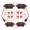 Bremsbelagsatz, Scheibenbremse Hinterachse MASTER-SPORT GERMANY 13046038622N-SET-MS Bild Bremsbelagsatz, Scheibenbremse Hinterachse MASTER-SPORT GERMANY 13046038622N-SET-MS