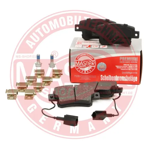 Bremsbelagsatz, Scheibenbremse Hinterachse MASTER-SPORT GERMANY 13046038622N-SET-MS Bild Bremsbelagsatz, Scheibenbremse Hinterachse MASTER-SPORT GERMANY 13046038622N-SET-MS