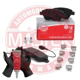 Bremsbelagsatz, Scheibenbremse Vorderachse MASTER-SPORT GERMANY 13046038632N-SET-MS