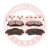 Bremsbelagsatz, Scheibenbremse Vorderachse MASTER-SPORT GERMANY 13046038672N-SET-MS