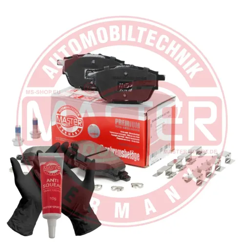 Bremsbelagsatz, Scheibenbremse Hinterachse MASTER-SPORT GERMANY 13046038722N-SET-MS Bild Bremsbelagsatz, Scheibenbremse Hinterachse MASTER-SPORT GERMANY 13046038722N-SET-MS