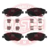 Bremsbelagsatz, Scheibenbremse Vorderachse MASTER-SPORT GERMANY 13046038742N-SET-MS Bild Bremsbelagsatz, Scheibenbremse Vorderachse MASTER-SPORT GERMANY 13046038742N-SET-MS