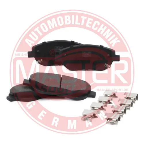 Bremsbelagsatz, Scheibenbremse Vorderachse MASTER-SPORT GERMANY 13046038742N-SET-MS Bild Bremsbelagsatz, Scheibenbremse Vorderachse MASTER-SPORT GERMANY 13046038742N-SET-MS
