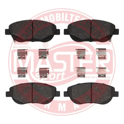 Bremsbelagsatz, Scheibenbremse Vorderachse MASTER-SPORT GERMANY 13046038742N-SET-MS Bild Bremsbelagsatz, Scheibenbremse Vorderachse MASTER-SPORT GERMANY 13046038742N-SET-MS