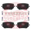 Bremsbelagsatz, Scheibenbremse Hinterachse MASTER-SPORT GERMANY 13046038852N-SET-MS