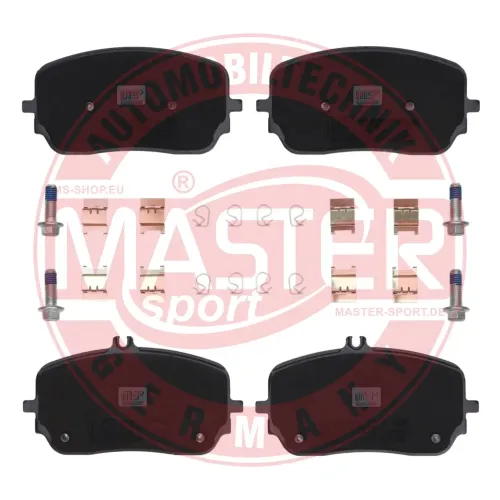 Bremsbelagsatz, Scheibenbremse Vorderachse MASTER-SPORT GERMANY 13046038892N-SET-MS Bild Bremsbelagsatz, Scheibenbremse Vorderachse MASTER-SPORT GERMANY 13046038892N-SET-MS
